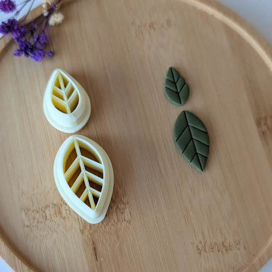 Cortador set dúo hoja nervada