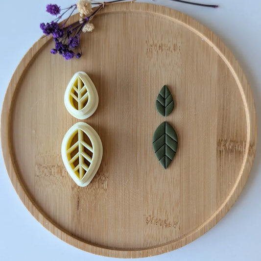 Cortador set dúo hoja nervada
