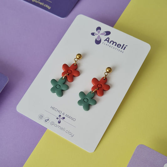 Amelí rojo y verde