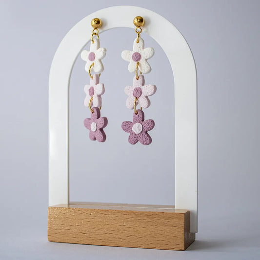 Amelí blanco, rosa y morado