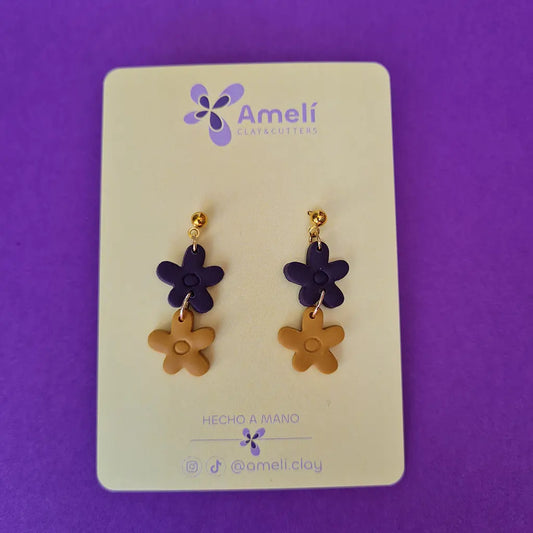 Amelí morado y mostaza