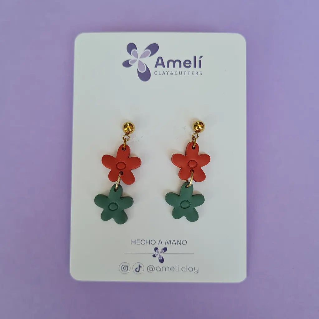 Amelí rojo y verde