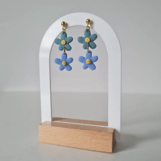 Amelí turquesa y azul