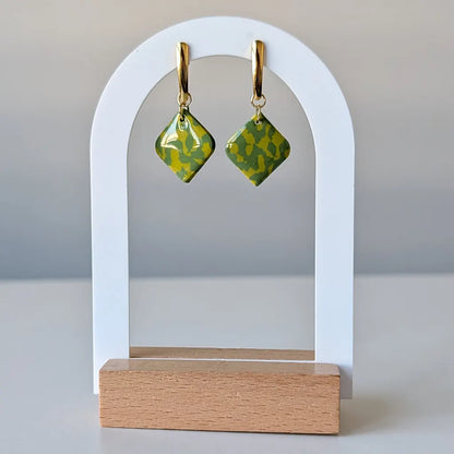 Arán estampado verde