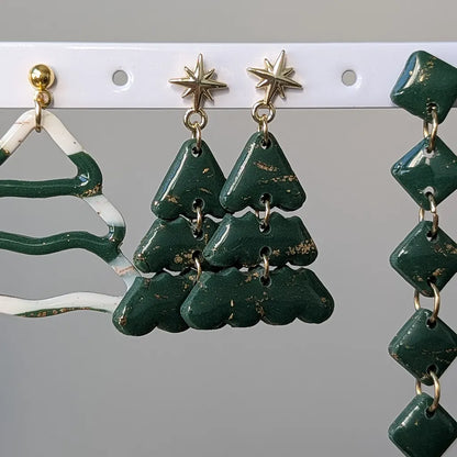 Árbol Navidad verde y dorado