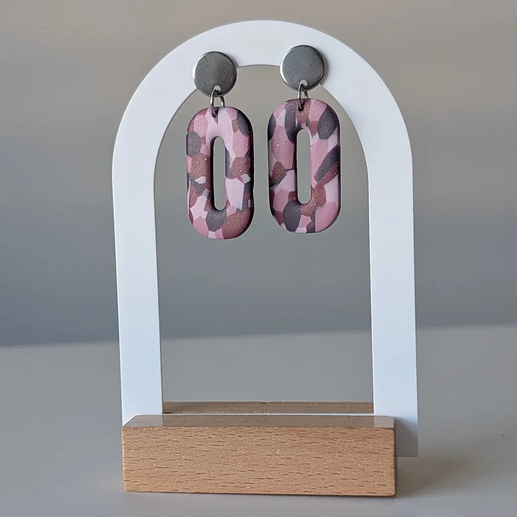 Aura estampado morados y rosa
