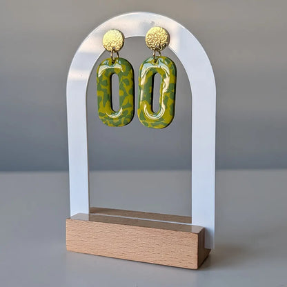 Aura estampado verde