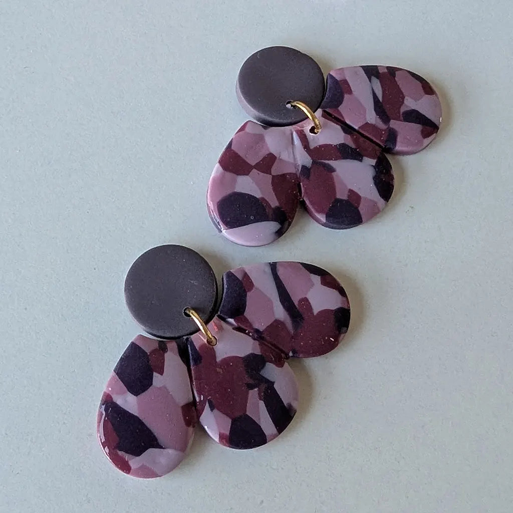 Bloom estampado morado y rosa (varias versiones)