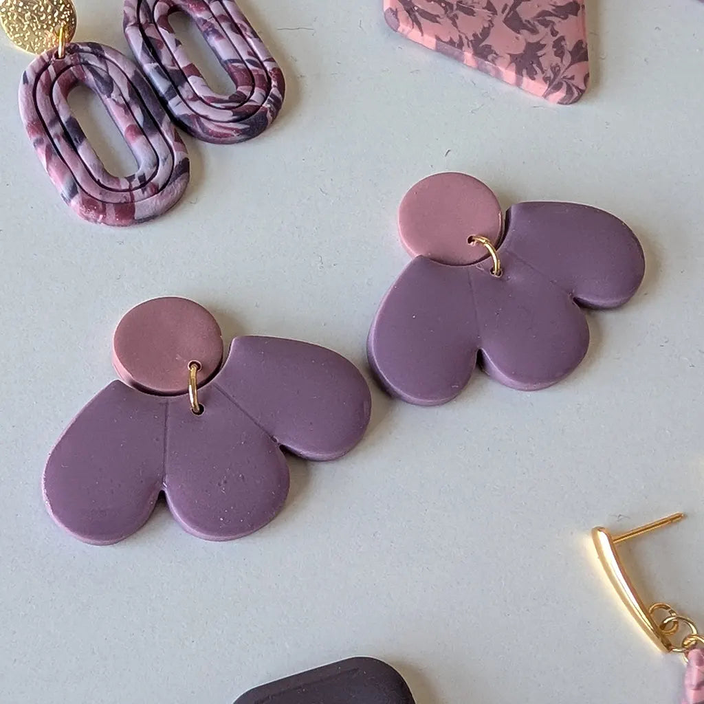 Bloom estampado morado y rosa (varias versiones)