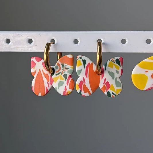 Charm mariposa estampado primavera