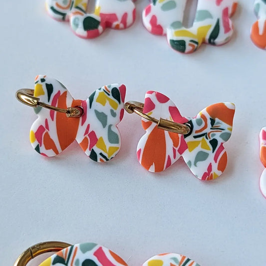 Charm mariposa estampado primavera