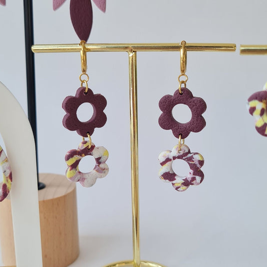 Flora mármol morado