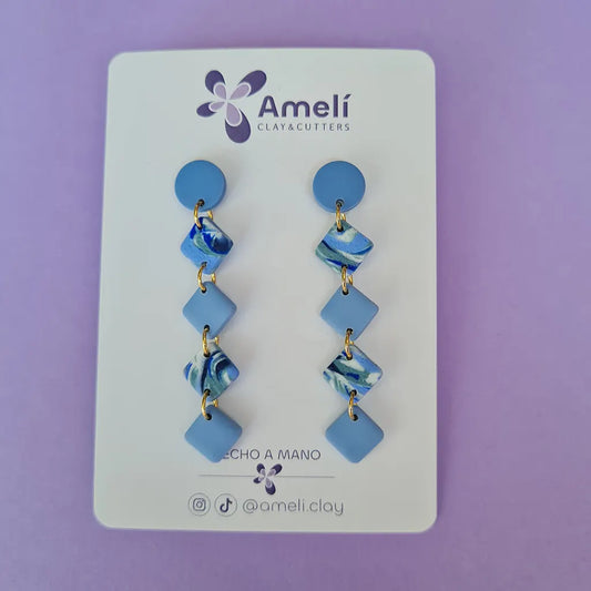 Mara estampado azul