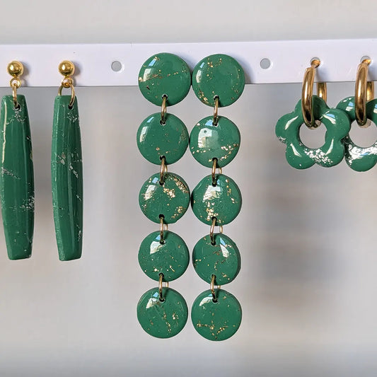 Nilo 5 verde claro y dorado