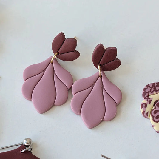 Niza burdeos y rosa