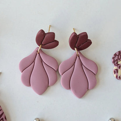 Niza burdeos y rosa