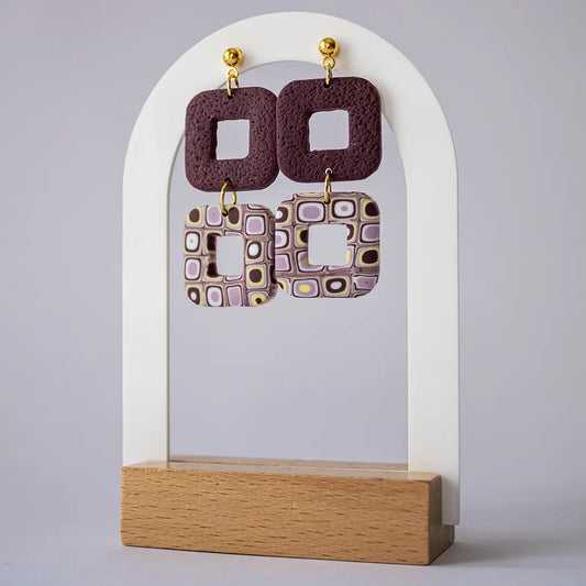 Siena cuadros morado