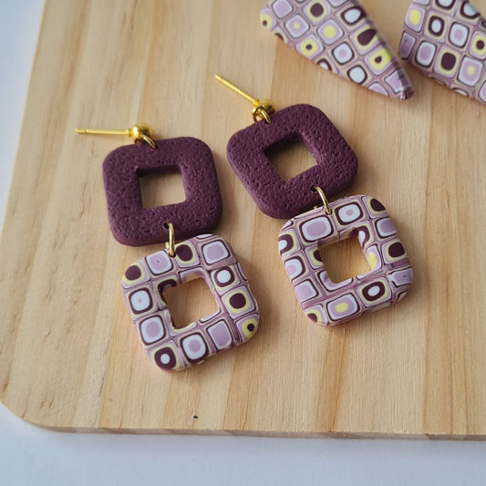 Siena cuadros morado