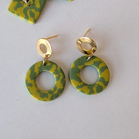 Solina estampado verde