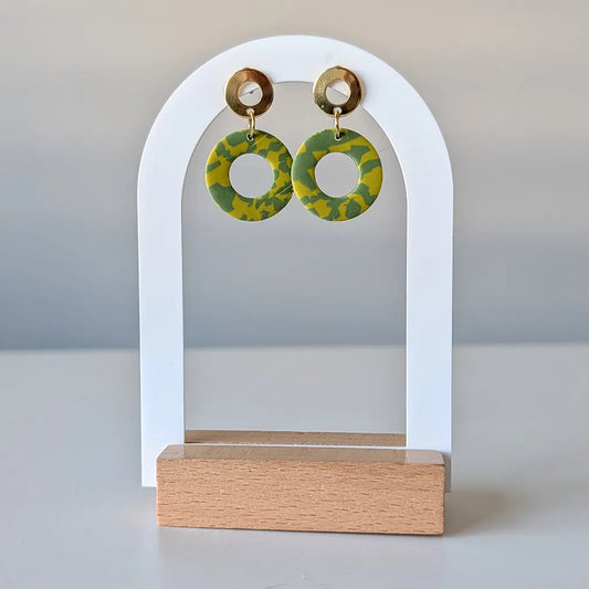 Solina estampado verde