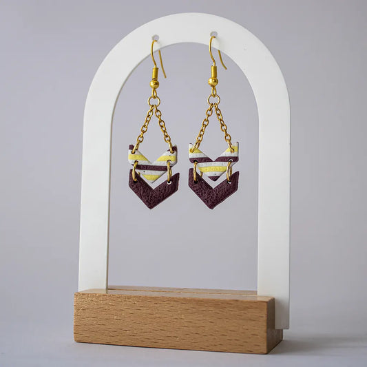 Vela mini rayas