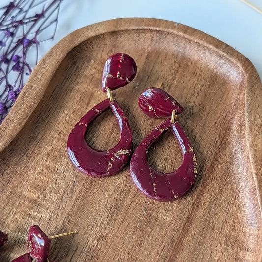 Venus granate y dorado