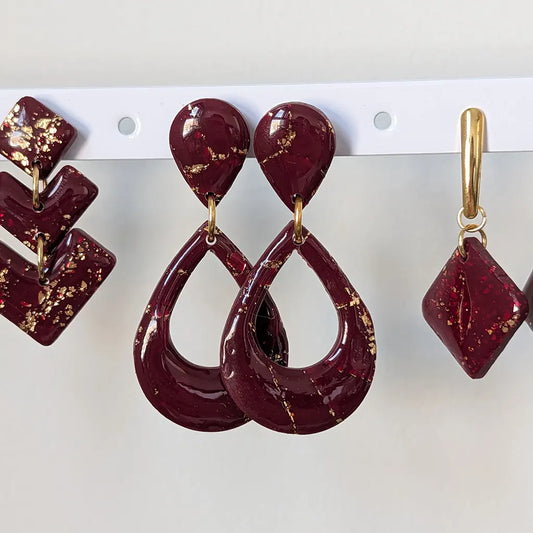 Venus granate y dorado