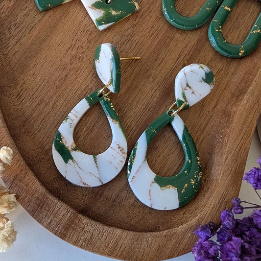 Venus verde, blanco y dorado