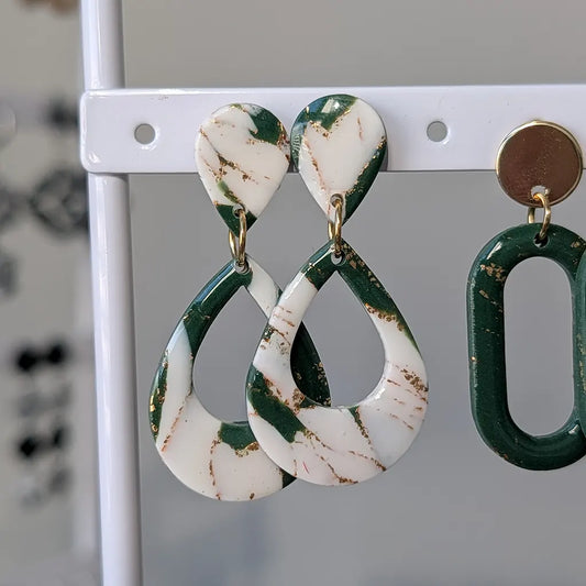 Venus verde, blanco y dorado