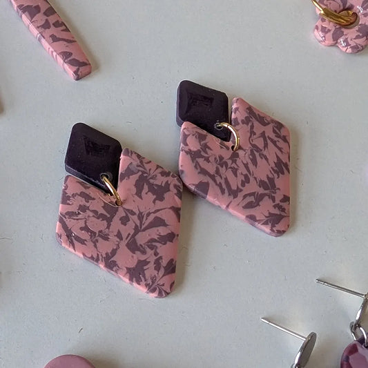 Vulcano rosa y morado